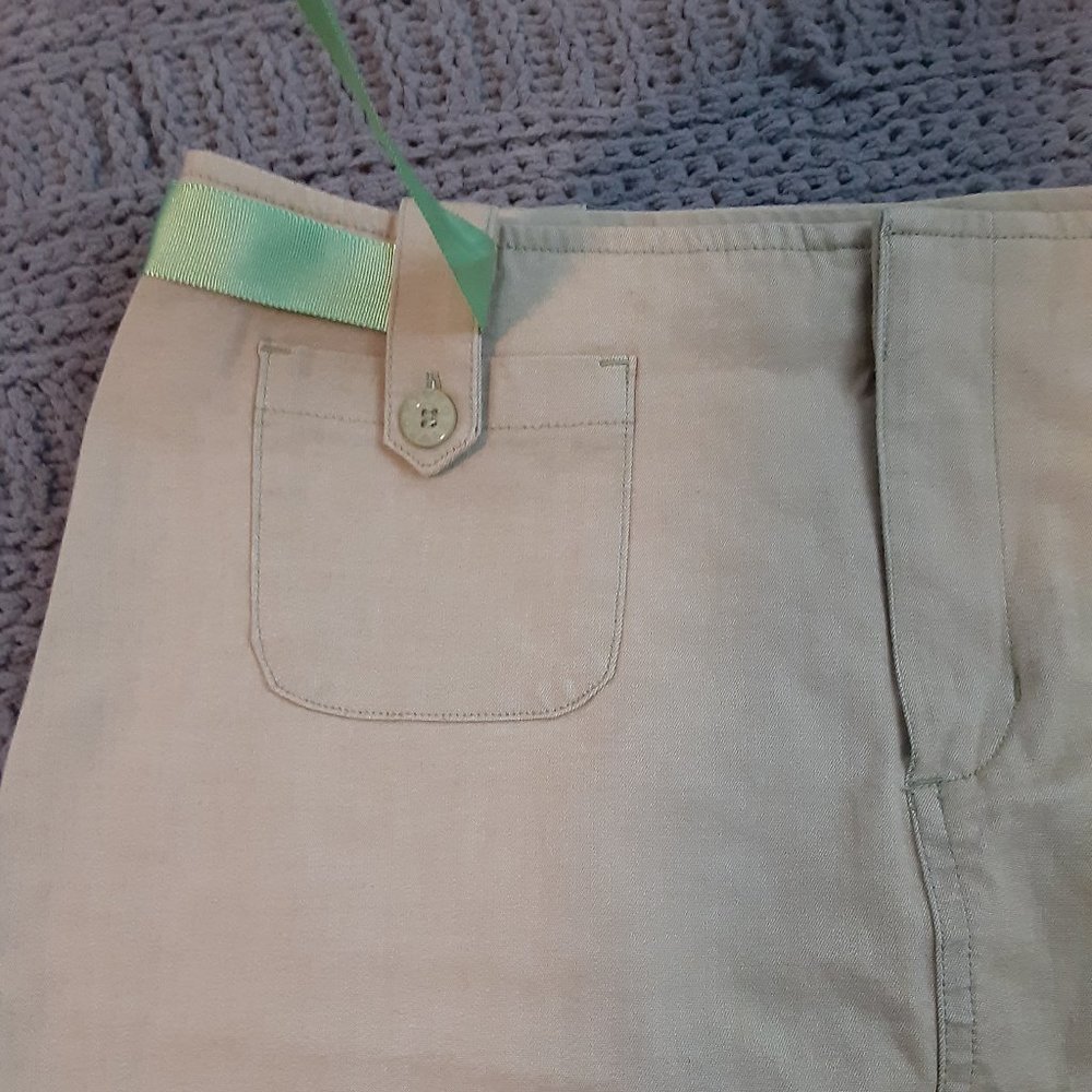 Roxy utility beige khaki skirt - Picture 4 of 11